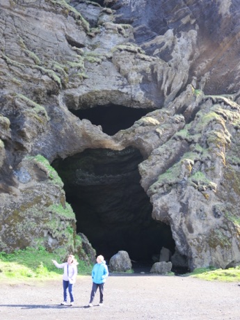 cave at Black Beach